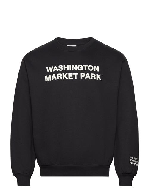 Se Les Deux Washington Sweatshirt Les Deux Black ved Booztlet