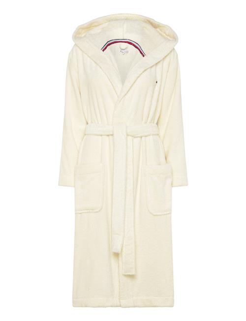 Se Tommy Hilfiger Gift Bathrobe Tommy Hilfiger Cream ved Booztlet