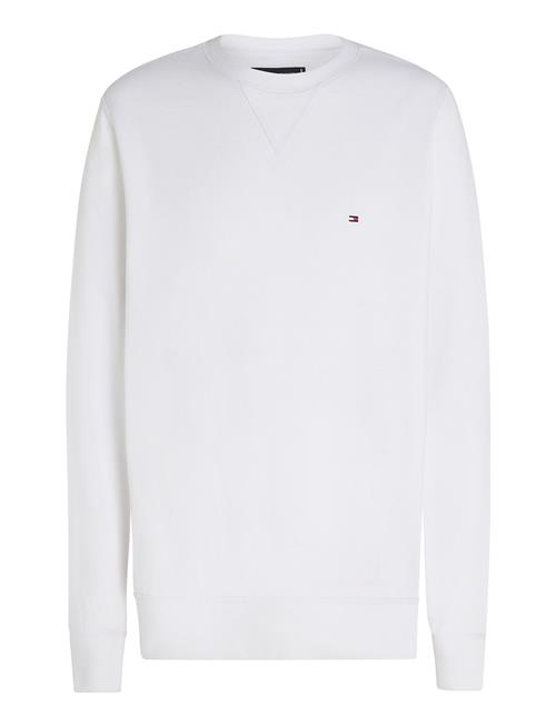 Se Tommy Hilfiger Essential Fleece Crewneck Tommy Hilfiger White ved Booztlet