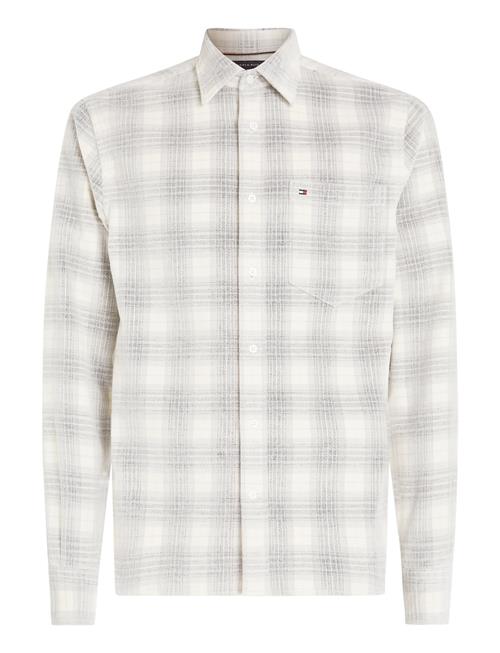 Corduroy Check Rf Shirt Tommy Hilfiger White