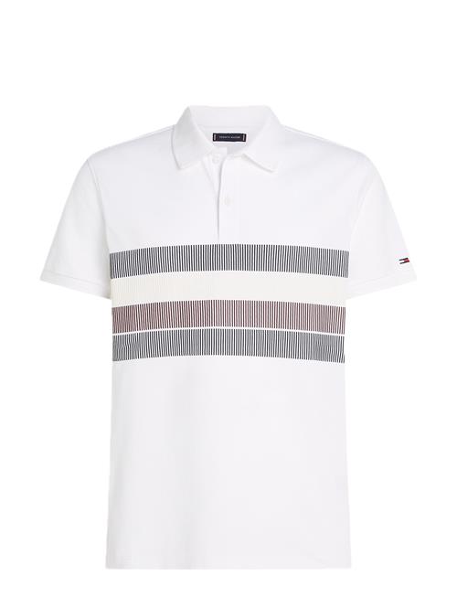 Shadow Global Stripe Reg Polo Tommy Hilfiger White