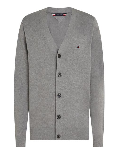 Tommy Hilfiger Essential Cotton Cardigan Tommy Hilfiger Grey