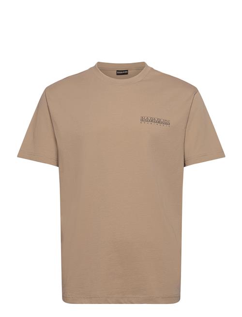 Napapijri Albula Short Sleeve T-Shirt Napapijri Beige