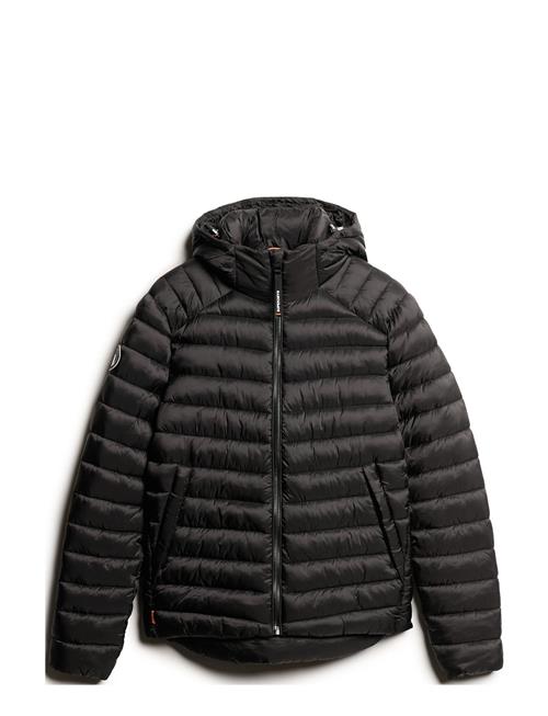 Hooded Fuji Sport Padded Jkt Superdry Black