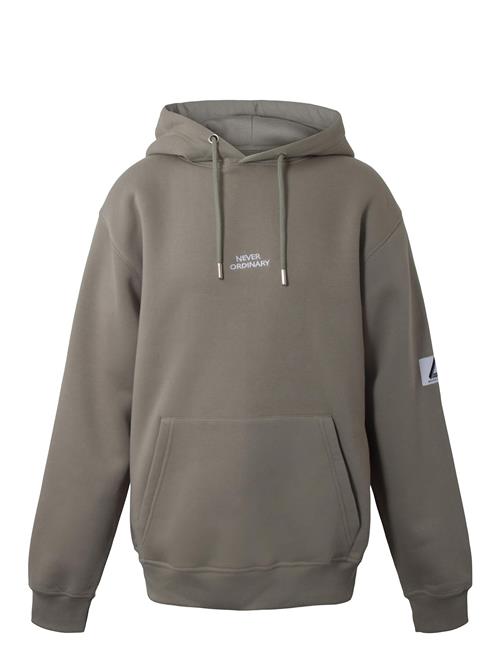 Hoodie W/Label Hound Green