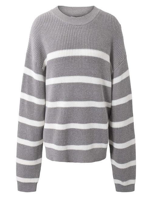 Se Hound Stripe Knit Hound Grey ved Booztlet