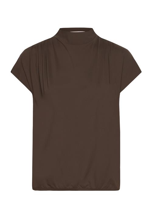 Cyra Drapey Top Dante6 Brown