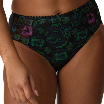 PrimaDonna Trusser San Angel Full Brief Sort blomstret 42 Dame