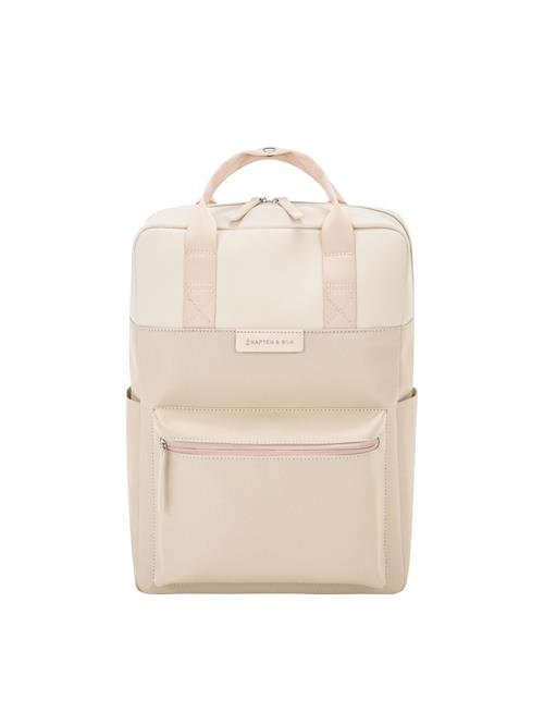 Se Kapten & Son Rygsæk 'Bergen Sandstone'  creme / lysebeige ved About You