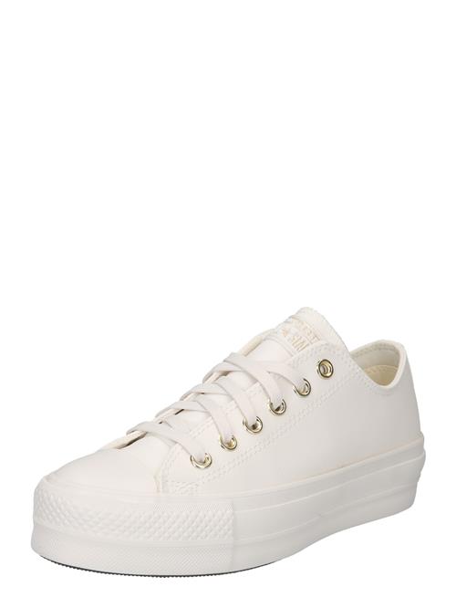 CONVERSE Sneaker low 'Chuck Taylor All Star Lift'  creme / naturhvid