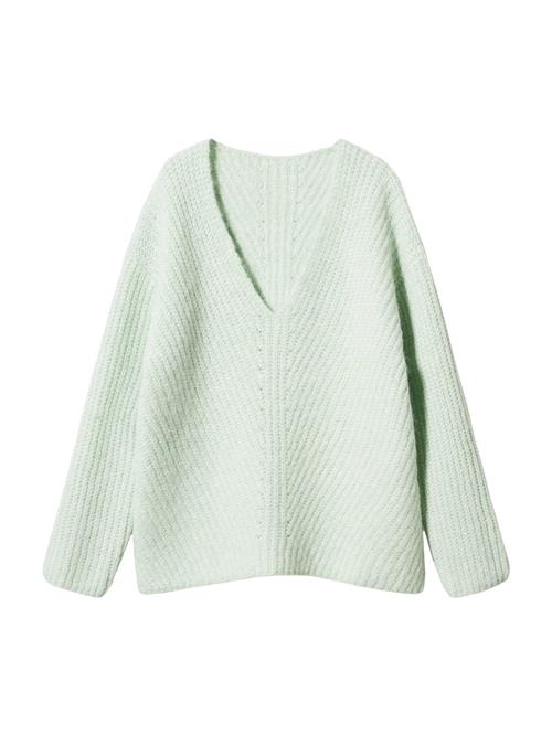 MANGO Pullover 'Casimira'  pastelgrøn