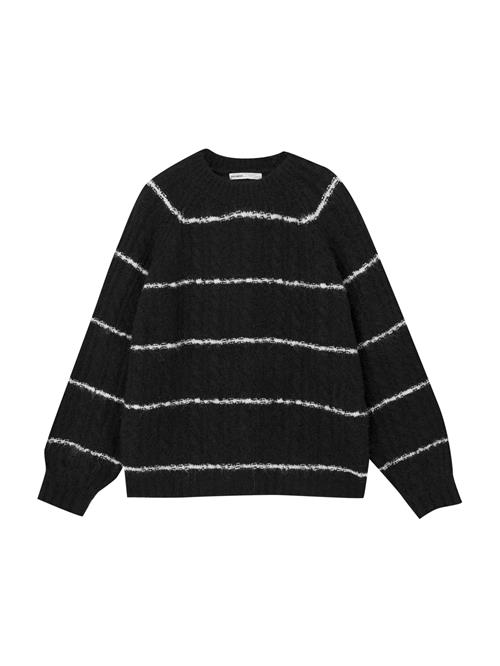 Pull&Bear Pullover  sort / hvid