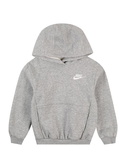 Se Nike Sportswear Sweatshirt 'CLUB FLEECE'  grå-meleret / hvid ved About You