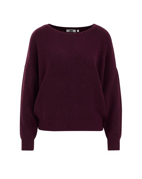 WE Fashion Pullover  bordeaux / mørkerød