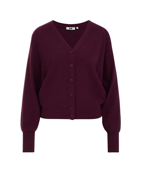 Se WE Fashion Cardigan  aubergine ved About You