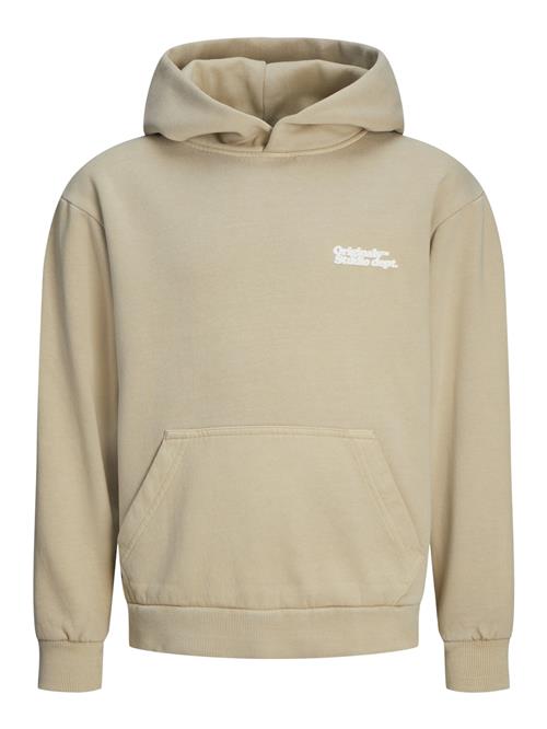 Jack & Jones Junior Sweatshirt 'JORVERMONT'  beige / hvid