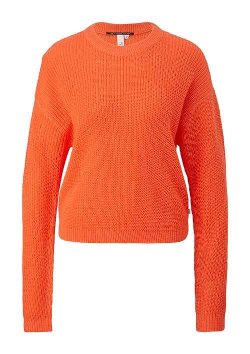 QS Pullover  mørkeorange