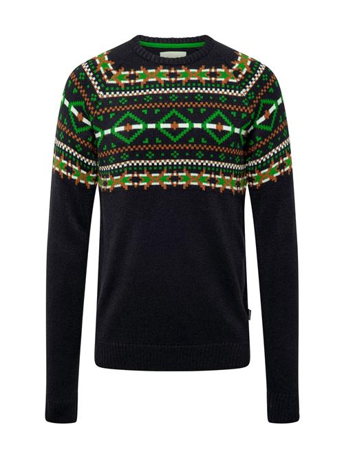 Se BLEND Pullover  pueblo / grøn / sort / hvid ved About You