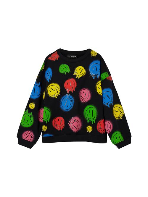 Se Desigual Sweatshirt  blandingsfarvet / sort ved About You