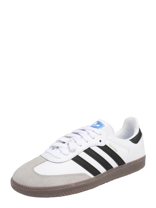 ADIDAS ORIGINALS Sneaker low 'Samba'  stone / sort / hvid