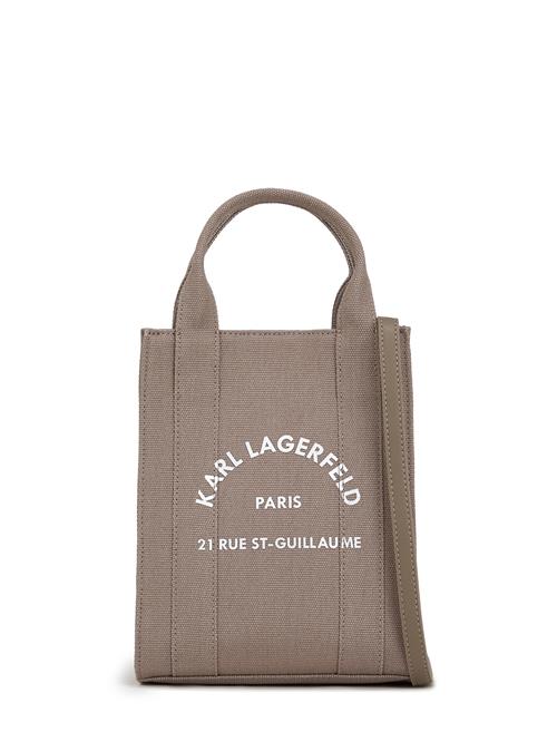 Se Karl Lagerfeld Shopper ' Rue St-Guillaume Square '  grå / hvid ved About You