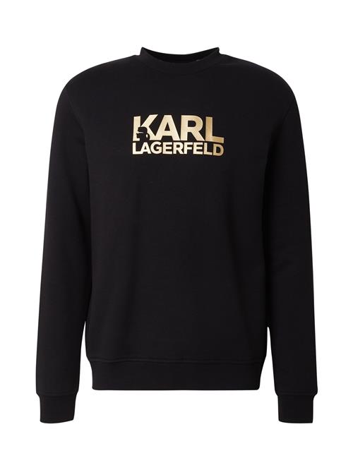 Se Karl Lagerfeld Sweatshirt  guld / sort ved About You