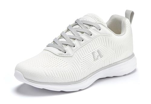 LASCANA Sneaker low  lysegrå / naturhvid