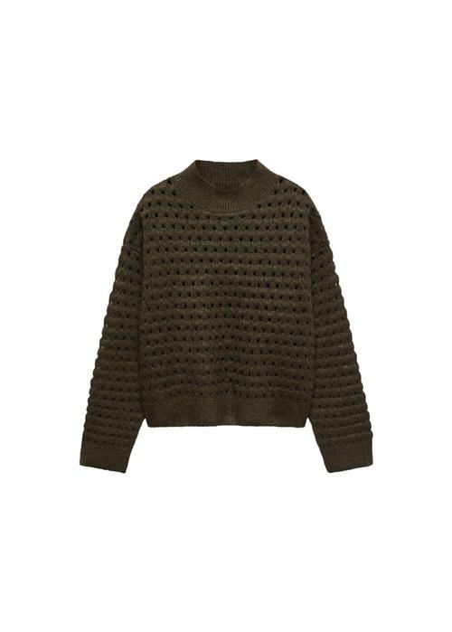 MANGO Pullover 'Pescador'  oliven