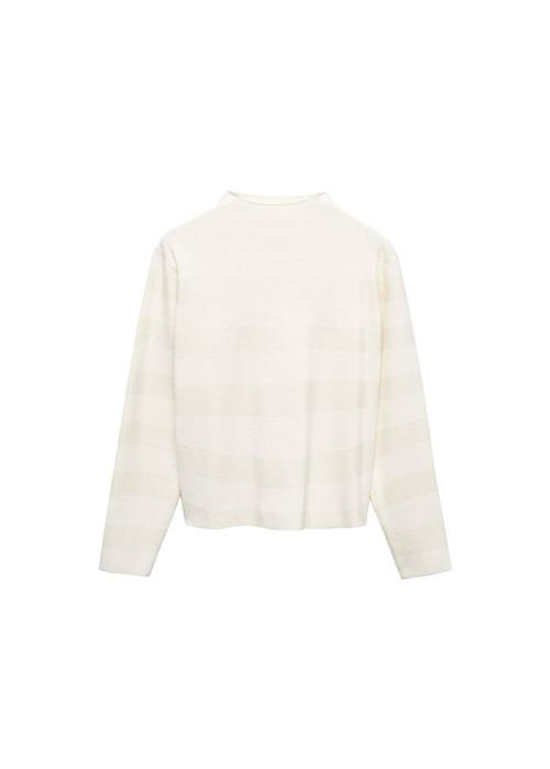 Se MANGO Pullover 'Chimney'  beige / ecru ved About You