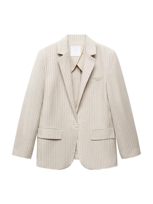 MANGO Blazer 'Briones'  beige / sort