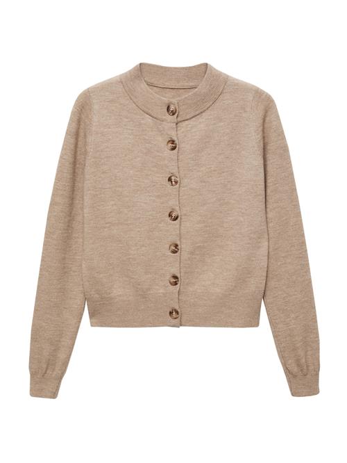 Se MANGO Cardigan 'NEKKO'  taupe ved About You