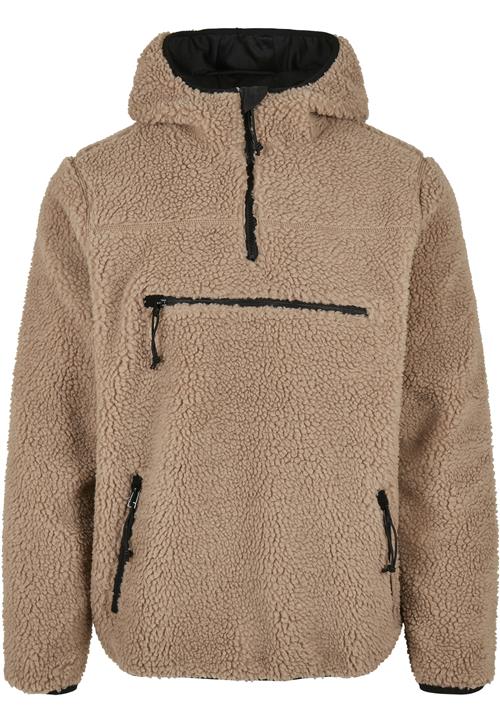 Brandit Fleecejakke ' Teddyfleece Worker'  camel