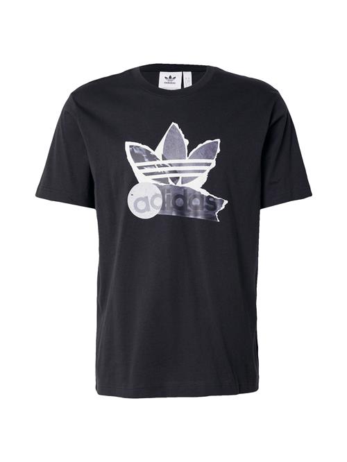 ADIDAS ORIGINALS Bluser & t-shirts  grafit / mørkegrå / sort / hvid