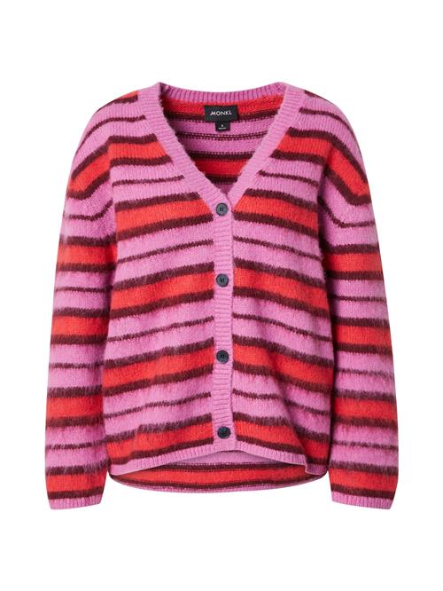 Monki Cardigan  eosin / vinrød / lys rød