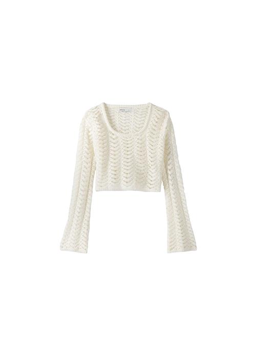 Bershka Pullover  ecru