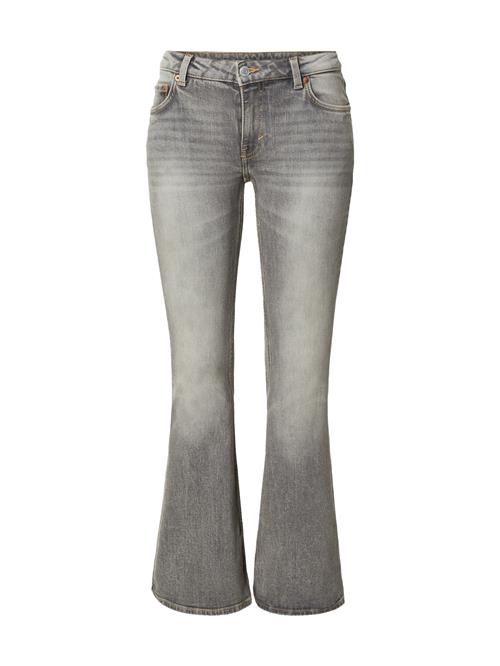 Se WEEKDAY Jeans 'Flame'  grey denim ved About You