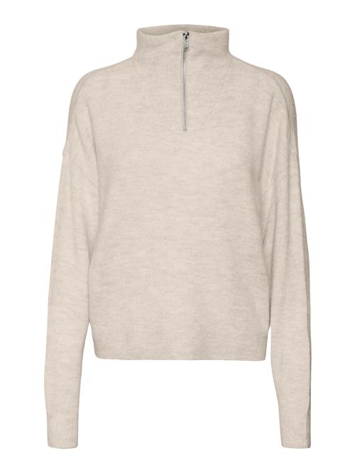 Se VERO MODA Pullover 'ELLYLEFILE'  beige-meleret ved About You