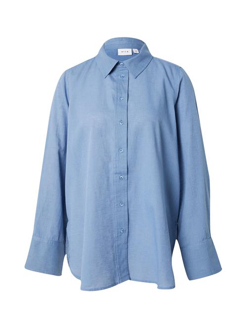 VILA Bluse 'LINAJA'  blue denim