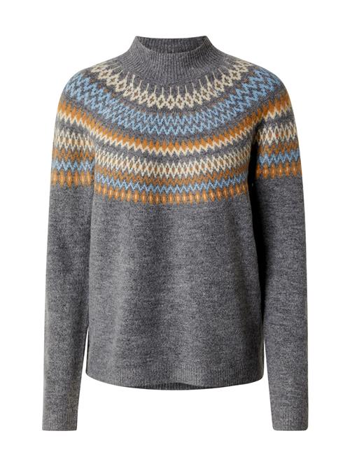 ONLY Pullover 'ONLAMELIA'  lysebeige / turkis / brun / grå-meleret