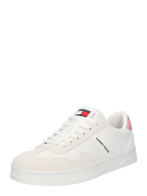 Tommy Jeans Sneaker low 'COURT'  ecru / lysebeige / navy / lyserød