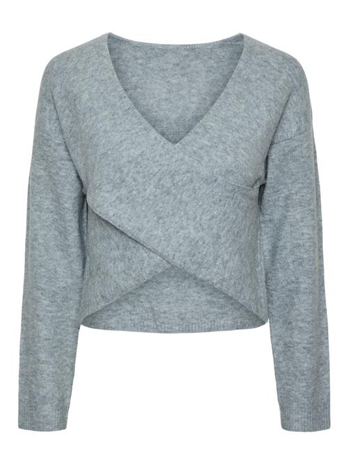 Se PIECES Pullover 'PCNANU'  grå-meleret ved About You