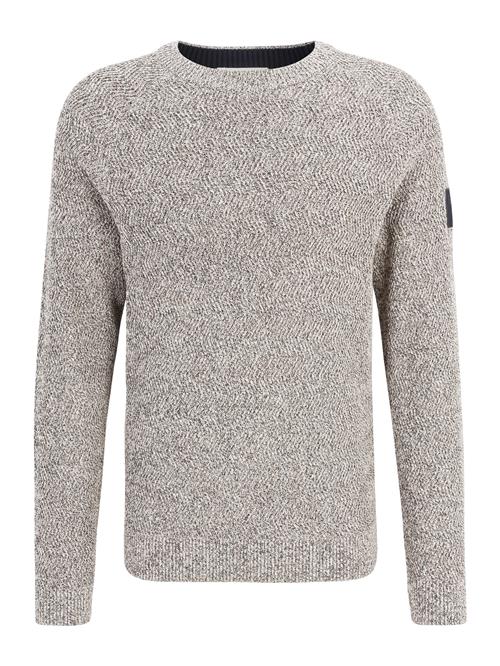 Se TOM TAILOR Pullover  sand / navy / taupe ved About You