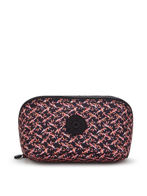 KIPLING Toilettaske 'Mirko'  orange / lyserød / melon / sort