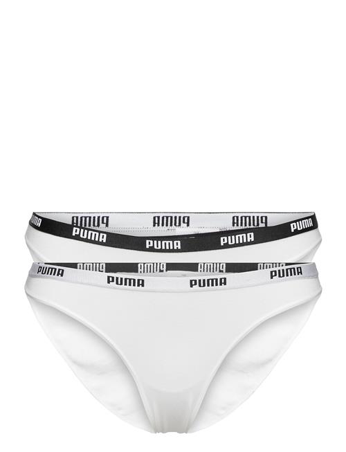 Se PUMA Puma Women Bikini 2P Pack PUMA White ved Booztlet