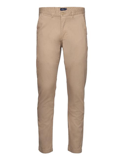 Se Kronstadt Daniel Twill Chinos Kronstadt Beige ved Booztlet