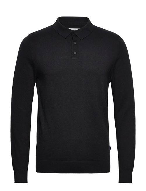 Kronstadt Lamon Cashmere Polo Knit Kronstadt Black