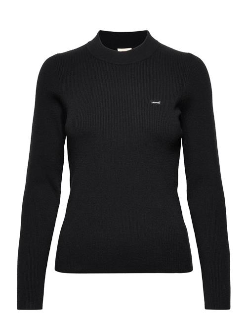 Se LEVI´S Women Rib Crew Sweater Caviar Woolli LEVI´S Women Black ved Booztlet