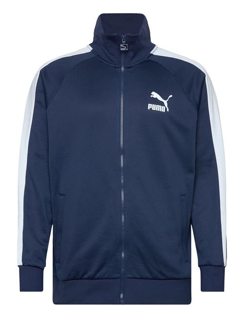 Se PUMA T7 Iconic Track Jacket Pt PUMA Blue ved Booztlet