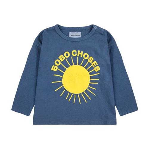 Bobo Choses Baby Sun Navy T-shirt | Marine blå | 24 months