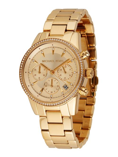 Se Michael Kors Analogt ur 'RITZ, MK6356'  guld ved About You